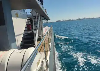 Valencia: Katamaran Bootstour + Schwimmen, València, Spanien, Valencia Pass.