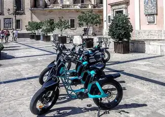 Valencia: Yamaha Premium-E-Bike-Verleih, València, Spanien, Valencia Pass.