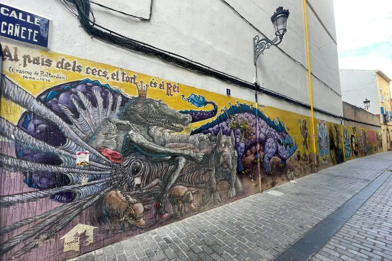 València: Street Art Group Geführte Tour, València, Spanien, Valencia Pass.