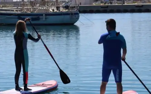 Valencia: 1-Stunden-Paddel-SUP-Erfahrung, València, Spanien, Valencia Pass.