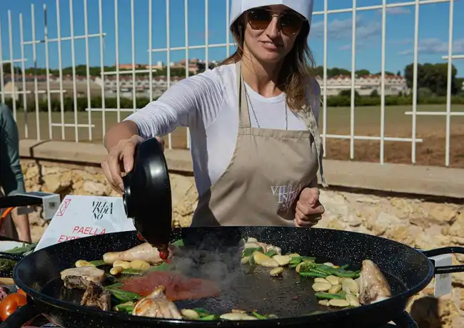 València: Paella Kocherlebnis, València, Spanien, Valencia Pass.
