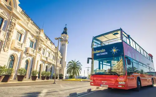 Valencia Bus Turistic: 24 oder 48 Stunden Hop-on Hop-off Bus, València, Spanien, Valencia Pass.