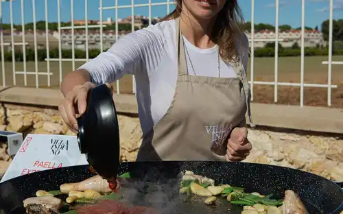 València: Paella Kocherlebnis, València, Spanien, Valencia Pass.