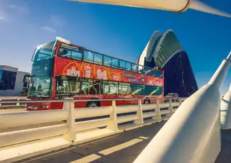 Valencia Bus Turistic: Hop-on-Hop-off-Bustour + Eintrittskarte für den Ozeanogràfic, València, Spanien, Valencia Pass. Valencia Bus Turistic: Hop-on-Hop-off-Bustour + Eintrittskarte für den Ozeanogràfic, València, Spanien, Valencia Pass.