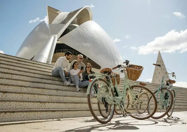 Valencia: Audio-Guided Bike Tour, València, Spain, Valencia Pass.