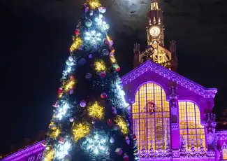 Les Llums de Vivers: Jardín de Navidad, Valencia, España, Valencia Pass. Les Llums de Vivers: Jardín de Navidad, Valencia, España, Valencia Pass.